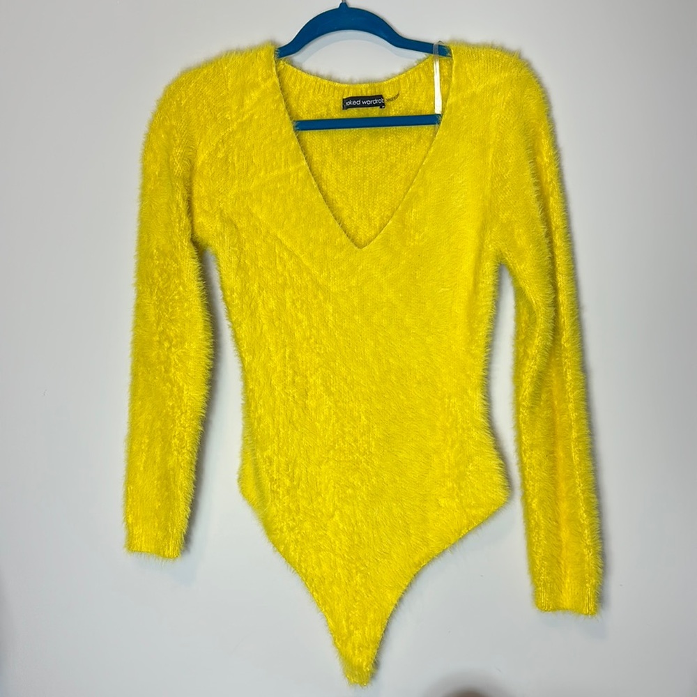 Naked Wardrobe fur bodysuit $4.99 shipping